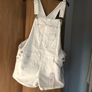 Overall shorts